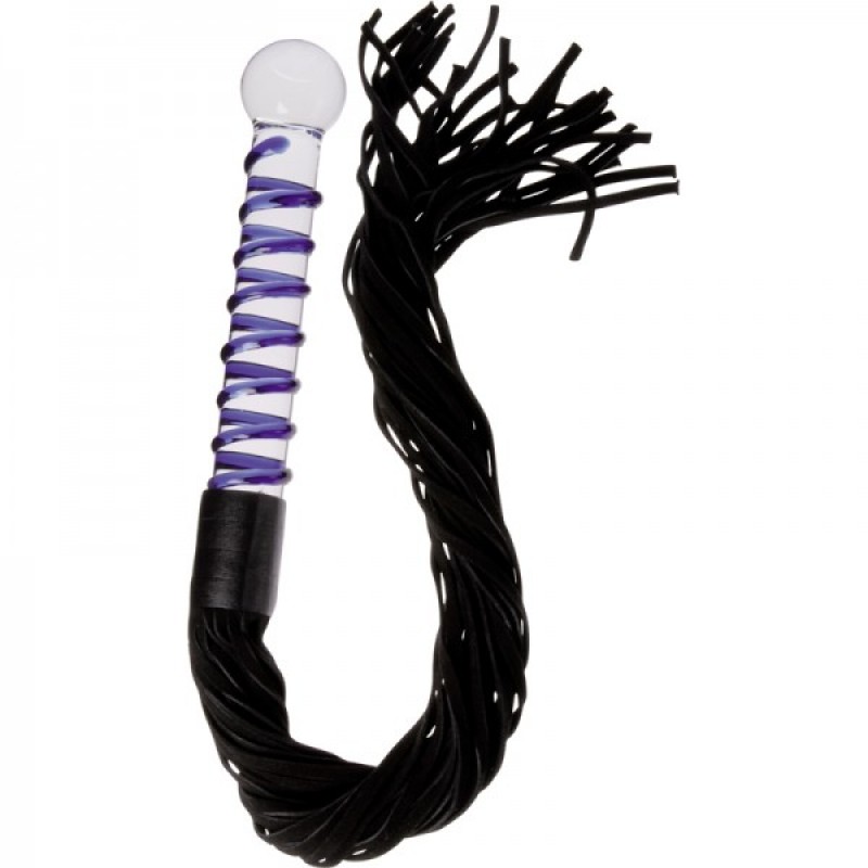 Glas Peitsche Soft clear / blue in Saarbrücken | SEXWELT24